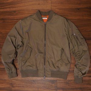 Pacsun Green Bomber Jacket | Size: XL